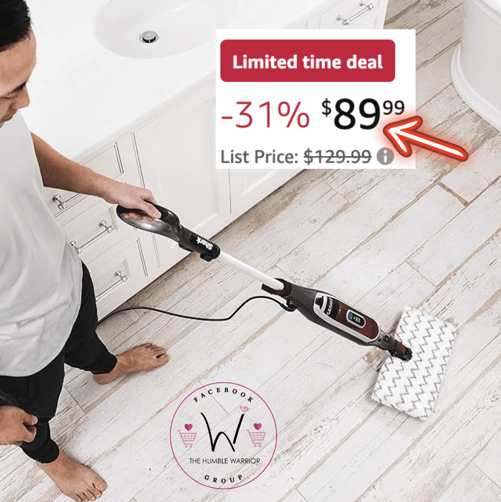 The Shark S5003D Genius Hard Floor Cleaning System Pocket Steam Mop!